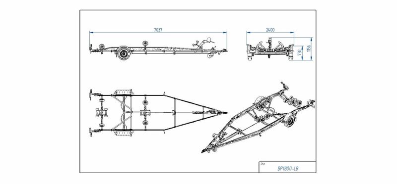 Tiki Båthenger BP1800-LB