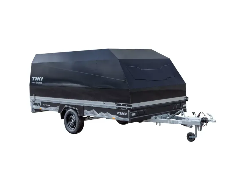 Tiki ATV/Snøscooter-henger CP390-LB Tour & Race med aluminiumslokk
