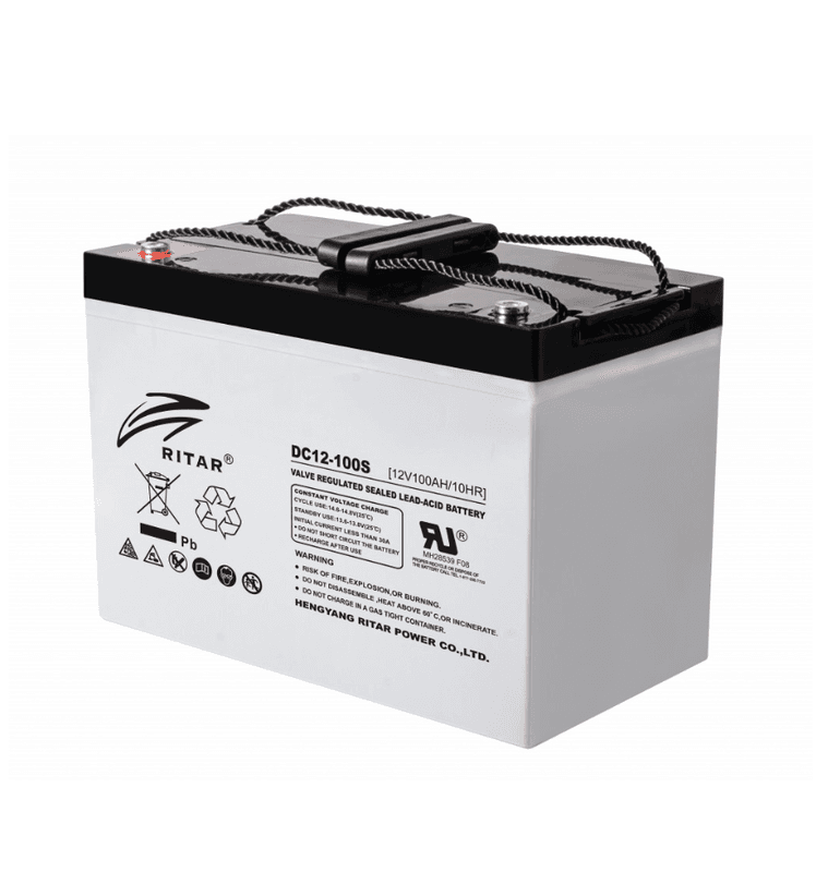 Ritar AGM Batteri 12V 100AH - DC12-100S