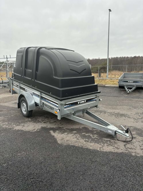 Hovedbilde Tiki Utleiehenger CS265-R med tipp og plasttopp