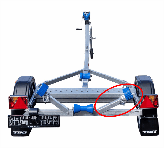 Hovedbilde Tiki Sidestøtte for 590 og 600 Båthengere