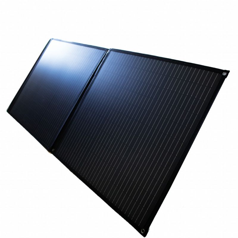 SKANBATT Sammenleggbart Solcellepanel 60W m/regulator